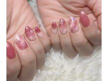 ノット 末広店(Knot)/たらしこみフラワーアート