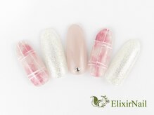 エリクサーネイル 神田(Elixir Nail)/シンプル/クーポン使用