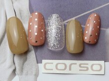 コルソケーツー 梅田茶屋町(corso k-two)/秋ネイル/大阪/梅田/茶屋町