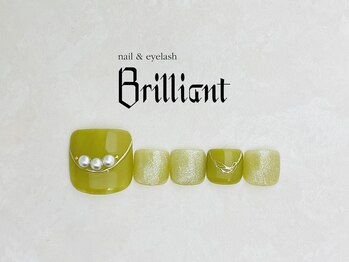 ネイルアンドまつげエクステのお店 ブリリアント 草加(Brilliant)/Foot 定額9900円コース