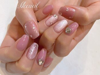 アクイユ 銀座店(ACCUEIL)/ハート×ピンク