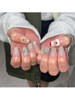 アイスタジオ アンド ダブルネイル 高槻店(EYE STUDIO&W NAIL)/梅雨ネイル黒ネイル