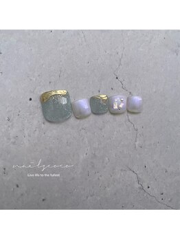 ネイルズ ココ(nails COCO)/ミラーネイル