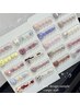 初回オフ無料】foot＊ 定額サンプルa ～韓国やワンホンのトレンドネイル～