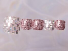 ミラーボールピンクラメ￥9980