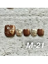 はあとねいる 町田店/Design No.M-21 フットネイル