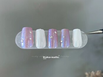 カカネイルズ(Kaka nails)/今月定額ネイル♪