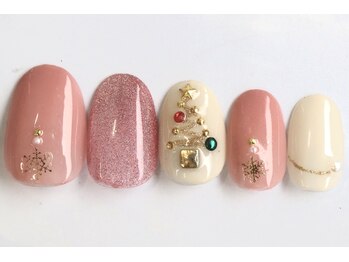 クリスマスネイル