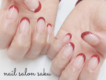 サク(saku)/ボルドーフレンチ×パール