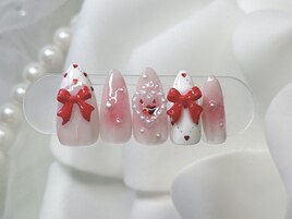 定額ガーリー ハートリボン