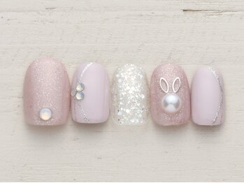 ノーネイル 大宮(NO NAIL)/お月見うさぎ　￥4990