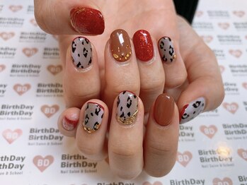 バースデーバースデー 藍住店(BirthDay BirthDay)/☆ひょう柄ネイル
