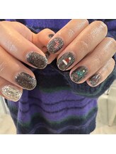タグネイル(tag nail.)/ゆるゆるXmasアート
