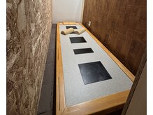 西宮の沢リンパ整体院の雰囲気（施術前に岩盤浴をして頂くと、施術の効果が上ります。効果抜群！）