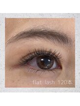ビューティーアイラッシュ 豊橋カルミア店/フラットラッシュ120本