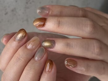 リノ 大阪本町店(lino)/ニュアンスネイル【12.10】