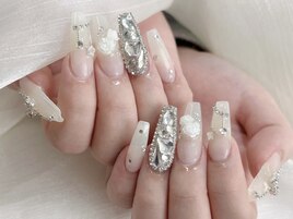 ワンホン好き必見盛り冬ネイル