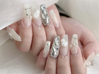 ワンホン好き必見盛り冬ネイル