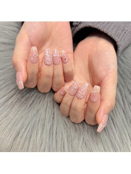 ポミーネイル 池袋店(pomynail)/ツイードネイル