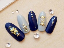 ネイルサロンフォーユー(for u)/エスニックネイル♪￥７９８０