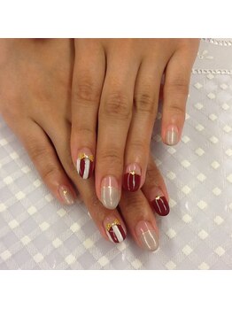 ネイルサロン ビジュードゥ(Nailsalon Bijoux doux)/デザインフレンチネイル!