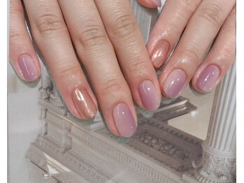 ネイル アヴァンス あべのルシアス店(Nail AVANCE.)/ピンクグラデーション 太田