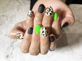 ダルメシアンネイル