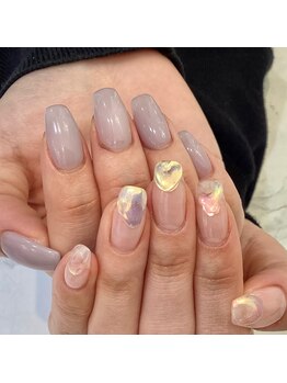 グリーディ(greedy)/ミラーアート×ワンカラー