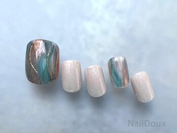ネイル ドゥ 岡山駅前店(Nail Doux)/インクフットネイル