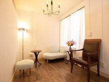 リラックス整体 癒良/受付ブースでもくつろげます♪