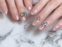 ネイルスパシェリー 金沢文庫/うる艶フィルインネイル