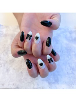 ビューティーサロン ネイル ロン(Beauty Salon nail Ron)/リボンネイル