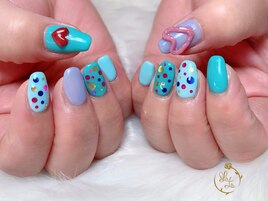 定額＋粘土アート