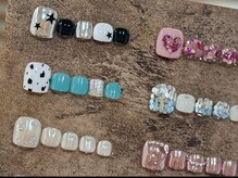 ナオミ 新宿店(Naomi)/フットネイル　定額制　￥8800