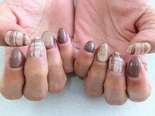 ネイル トヮメーム(NailToi meme)/マグネット×チェック