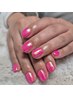【オフ・ケア込み 2h 】◆ Hand ◆カラーベースミラーネイル¥12000→¥11000