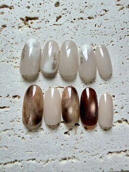 リュール 自由が丘(Lueur)の写真/【大人女性へ贈るネイル】トレンド×品格を両立したデザインをご提案♪見るたび心弾む大人可愛いを演出★
