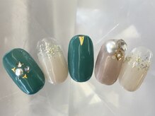 ラリュールネイル(L'Allure nail)/シンプルカラーネイル￥8200