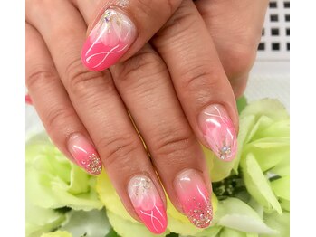 ディーネイル 京橋(D-nail)/立和名/お花デザインpart2
