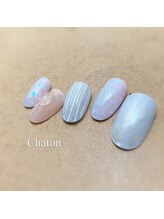 ネイルアンドアイラッシュ シャトン(Chaton)/ジェル□新規￥7500■会員￥8250