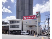 ビーナスフォート天神川の雰囲気（ソレイユ正面、ケーズデンキの看板が目印。1階右から2番目の玄関）