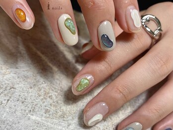 アイネイルズ 渋谷店(I nails)/マグネットニュアンス¥9480