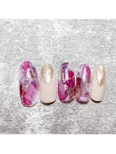 ミルネイル(Mil Nail)/大理石ネイル