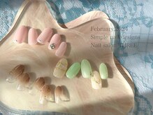 スリー(THREE)/[2月]シンプル定額デザイン