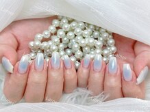 ラメール(La mer)/チークネイル持ち込みデザイン