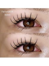 フーフロー(Fooflow)/Flat lash 140本