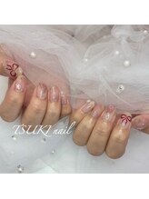 ツキネイル(TSUKI nail)/リボンネイル