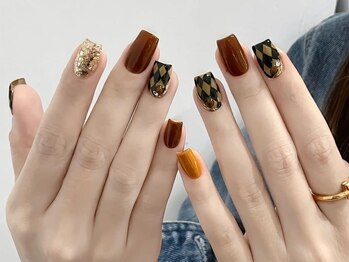 ミナミネイル(Minami Nails)の写真/可憐なフェミニンネイル【instagramで話題★マオジェル潤艶ワンカラー/グラデ仕上げ】美肌・美爪に◎