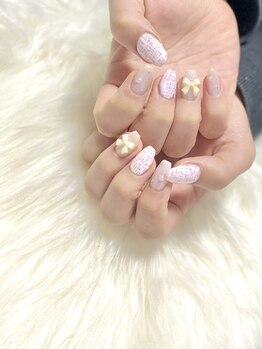 ベルズ(bells)/秋冬定番！ツイードネイル