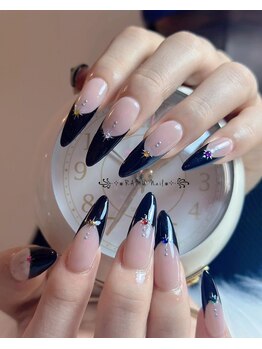 ラムネイル 恵比寿店(RAMU nail)/チップ長さ出しフレンチネイル